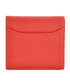 Hermes Constance Compact Wallet in Epsom Rouge Pivoine, back view